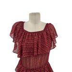 MISA Los Angeles Misa Los‎ Angeles Lina Dress Midi Maxi Off the Shoulder Pink Orange Size XS Photo 4