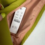 J.Crew NWT  Ribbed High-Rise Cheeky Bikini Bottom Green Size XXS NEW Photo 6