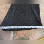 Pixie Market Textured Crepe Flared High Rise Pants Black Size Small Pull On Photo 7