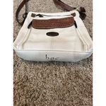 BOC Born Concept Crossbody Handbag Cream Brown Zip Top Organizer‎ Purse Bag Photo 2