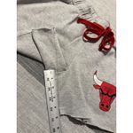 Nba Chicago Bulls Athletic Shorts Drawstring Logo Spell Out Women's Small Photo 3