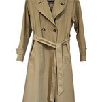 J.Crew NWT Relaxed Heritage Chino Tan Trench Coat 100% Cotton (Size XXS) Photo 2