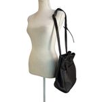 Coach  Sonoma Drawstring Natural Grain Chocolate Brown Leather Bag Photo 5