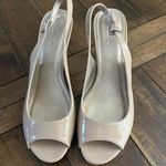 CL by Laundry  nude sling back peep toe 9 Photo 0