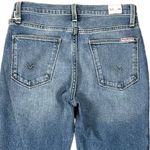 Hudson Jeans Hudson Blair Jeans 24 High Rise Skinny in Dot Wash Raw Hem NWT Medium Wash Photo 5
