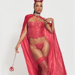 Pretty Little Thing - Red Velvet Cape Photo 2