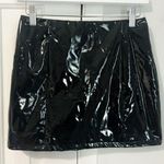 SheIn  Glossy Faux Leather Skirt Photo 0