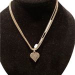Brighton  Pendant Silver/Pewter Necklace Photo 1