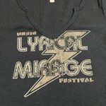 Pilcro Anthropologie V-Neck Music Lyrical Mirage Festival Top Size X-Small Photo 7