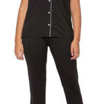 Born Medium Black Pajama Set Photo 0