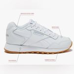 Reebok Women’s White Memorytech Ortholite* Glide Sneakers Sz 8.5 Photo 2