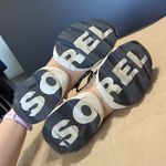 Sorel  Kinetic Impact Sneakers Lace Up Black Neon Yellow Womens 9 NL4073 Workout Photo 6