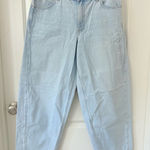 American Eagle  Light Blue Baggy Barrel Jeans 29 Photo 0