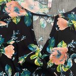 Xhilaration Floral Crop Blouse Top Photo 4