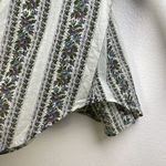 Mille Resort Wear Small Womens Hollie Shirt Dress Long Sleeve Mini Multi Floral White Photo 11