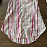 Diesel  Plaid Collared Button-Front Mini Shirt Dress Photo 1