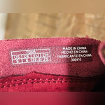 Toms Majorca Peep Toe Booties in red suede. Size 8 new with tags Photo 7