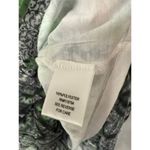 One World Womens Sleeveless Tunic Top XL Green/Black Paisley Print Photo 2