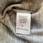 World‎ Unity Floral Sweater Top Gray Rhinestone Studded Boho Y2K Whimsigoth Size XL Photo 8