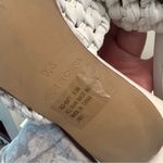 AQUA  Faux Leather Slip On Mules Womens 9.5M White Photo 2