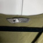 The North Face soft heartwood ruched olive stretch jersey dress small outdoors Photo 2