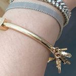 Hinge ASHLEY BRIDGET Gold-tone Guardian Angel Charm  Bracelet Photo 5