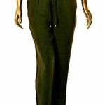 Lauren Ralph Lauren LRL women's silky pocketed drawstring casual lounge pants Black Size 6 Photo 0