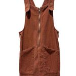 Wild Fable Corduroy Jumper Dress Dusty Rose Size Small Overalls Western Photo 0