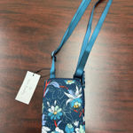 Vera Bradley NWT  Lighten Up RFID Mini Cellphone Crossbody Bag in Floral Burts Photo 0