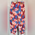 ZARA  Floral High Waist Cropped Pants XS Photo 2