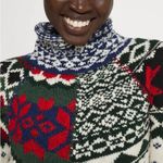 Ralph Lauren Polo by  Mixed Print Turtleneck Sweater, Size XS New w/Tag Photo 5