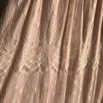 Anthropologie ASTR Dress Blush Pink High Neck Lace Overlay Shift Mini Sz S BNWT  Photo 8