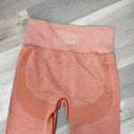 PINK - Victoria's Secret Pink by Victorias Secret Seamless Heathered Mid Rise Leggings Pumpkin Orange XS Photo 6