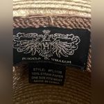 Angela & William Women Sun Beach Big Brim Floppy Hat UV UPF50 NWOT Tan Photo 4