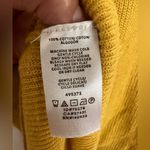 Lou & grey  From LOFT Knit Sweater Mustard Color Lightweight Photo 2