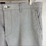 Hugo Boss  Gray Thin Striped Trouser Pants 32 Photo 2