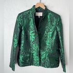 Burberry Jacquard Evening Jacket emerald green black Christmas jacket 12 Photo 3
