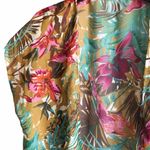 Floral Tropical Jungle Open Front Kimono Duster Pink Size undefined Photo 5