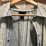 Lane Bryant Coconut Girl Coastal Summer Casual Long Sleeve Shirt with Flower Patterns Photo 4