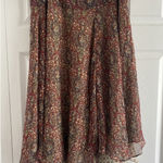 Anne Klein  Women's 14W Silk Floral Western Hippie Boho Festival Cottagecore Photo 0