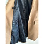 NWT Slate & Stone Men's Brown Camel Wool Blend Topcoat Size Large Photo 4