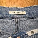 PacSun Button Fly 90s Girlfriend High Rise Denim Jean Shorts Women’s Size 26 Photo 5