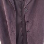 Sag Harbor Dress Women’s Long Blazer Purple Size 8 Photo 2