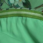 Jay Godfrey Lydia Romper Strapless Green Floral Sweetheart Neckline Chiffon 4 Photo 6