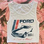 ford mustang cars crop top White Photo 6