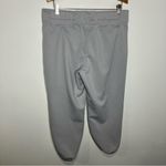 Mizuno women’s softball pants light gray size XL athletic activewear Photo 4