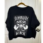 Johnny Cash The Man in Black Boxy Graphic Tee Size undefined Photo 1