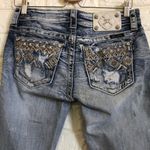 Miss Me  beaded distressed signature ankle skinny size 27‎ Photo 5