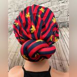 Queen Bee knotted turban NEW Red Photo 2