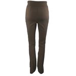 NA-KD Womens Brown High Waisted Slim Skinny Flare Trousers Pants Size US 6 Photo 2